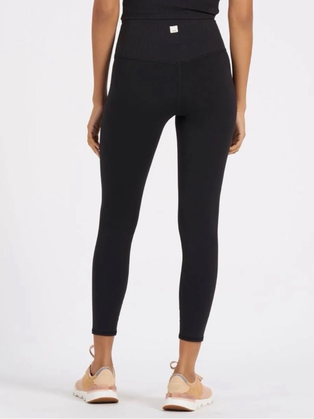 Vuori Rib Studio Black Performance Leggings
